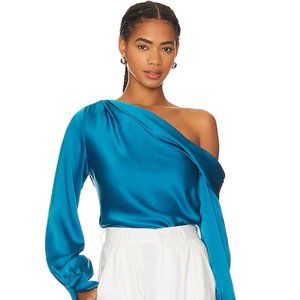 NWT$295 Jonathan Simkhai Alice Signature One Shoulder Top